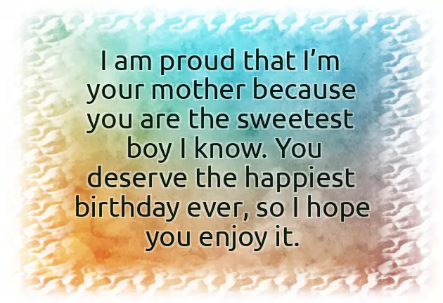 Wish You Happy Birthday Little Boy Wish You Happy Birthday Little Boy