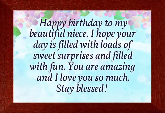 Happy Birthday For Niece Wishes Happy Birthday For Niece Wishes