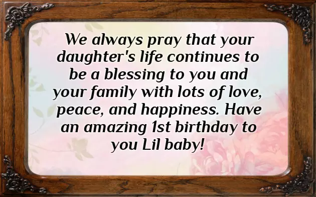 Happy 1St Birthday Baby Girl Quotes Happy 1St Birthday Baby Girl Quotes