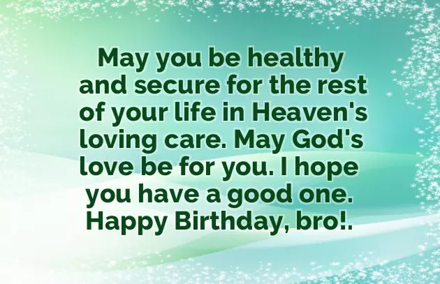 Words For Birthday Brother