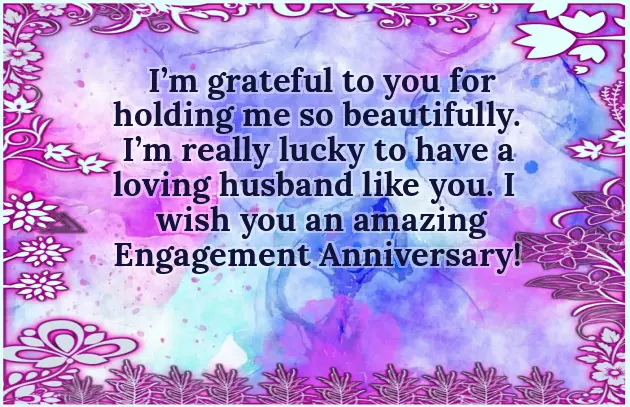 Happy Engagement Anniversary Message Happy Engagement Anniversary Message