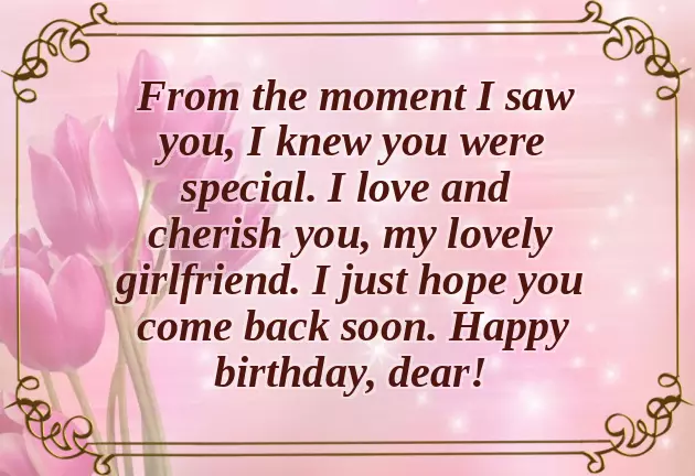 Happy Birthday Love Girlfriend