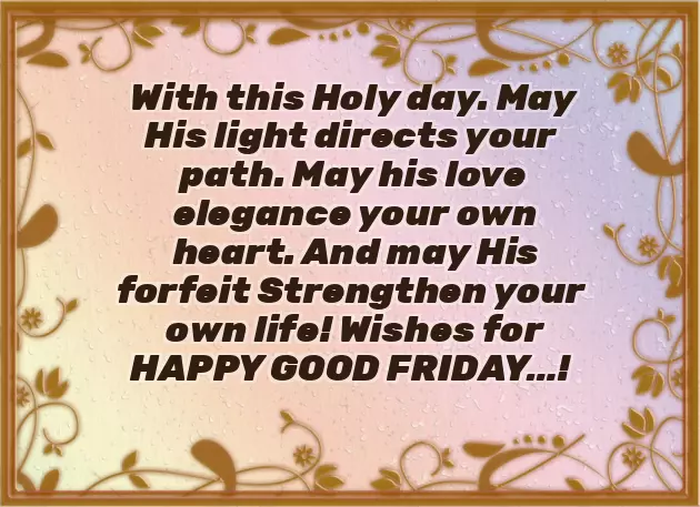 Wish You Happy Good Friday