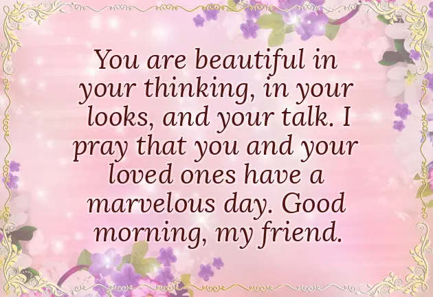 Good Morning Message New Friend