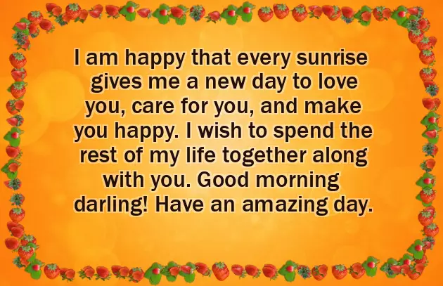 Emotional Good Morning Message For Girlfriend