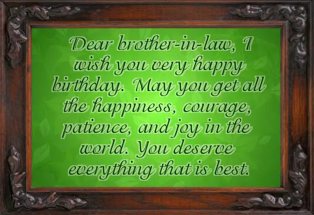 Wishing Big Brother Happy Birthday