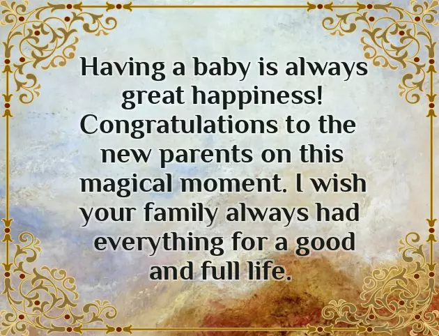 Baby Born Congratulations Message Baby Born Congratulations Message