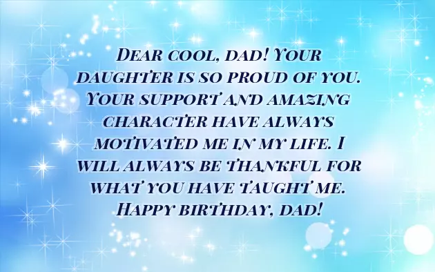 Wishes To Dad From Daughter Wishes To Dad From Daughter
