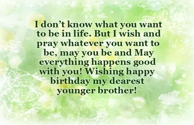 Birthday Wishes For My Baby Brother Birthday Wishes For My Baby Brother