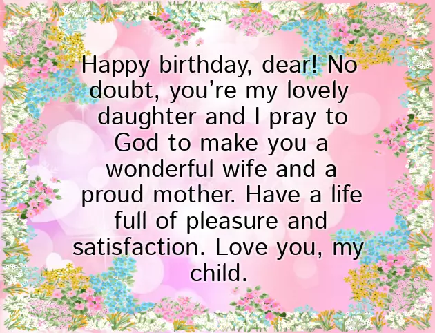 Birthday Words For Daughter Birthday Words For Daughter