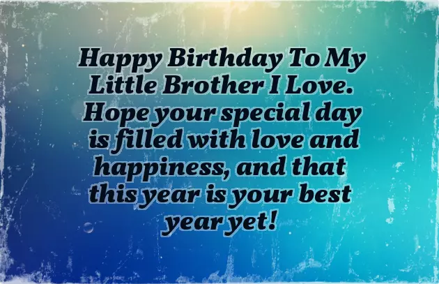 Birthday Wishes Best Friend Brother
