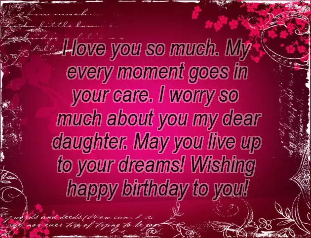 Birthday Wishes For Daughter From Dad Birthday Wishes For Daughter From Dad