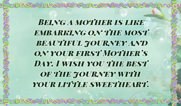 Wishes To New Mother And Baby