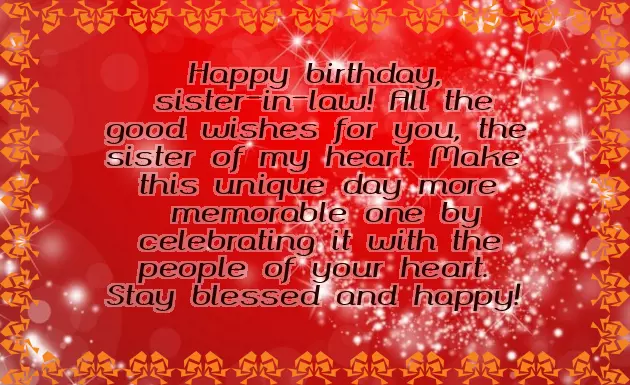 Best Birthday Wishes For Sister In Law Best Birthday Wishes For Sister In Law