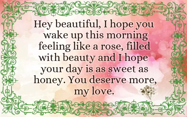 Good Morning Message On Life