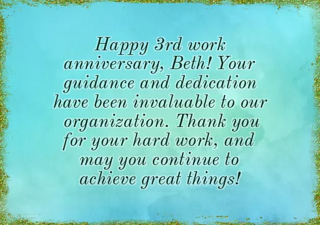 Work Anniversary Messages Work Anniversary Messages