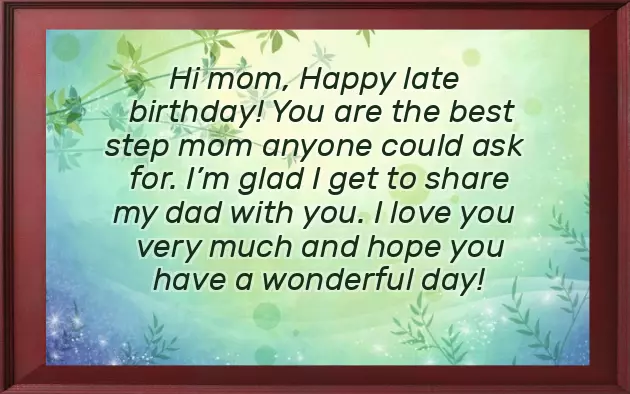 Birthday Wishes For Stepmother Birthday Wishes For Stepmother