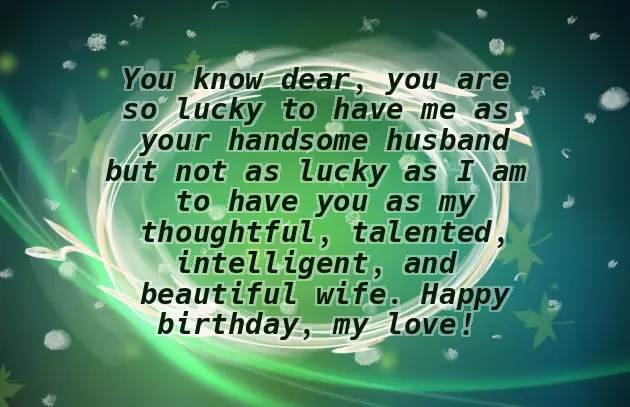 Happy Birthday Message To My Wife Happy Birthday Message To My Wife