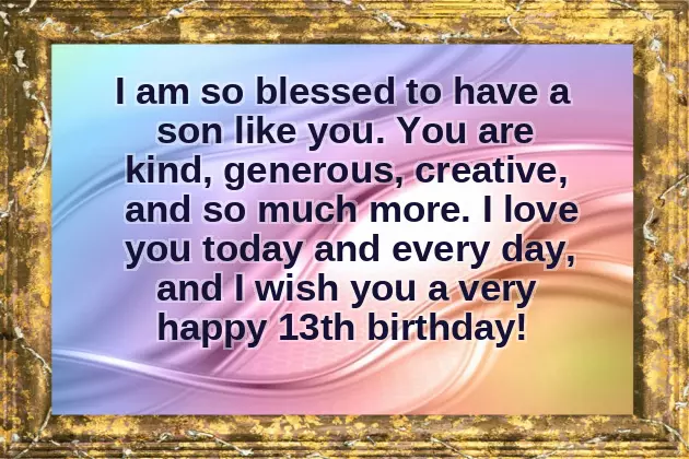 Birthday Wishes For Son Entering Teenage Birthday Wishes For Son Entering Teenage