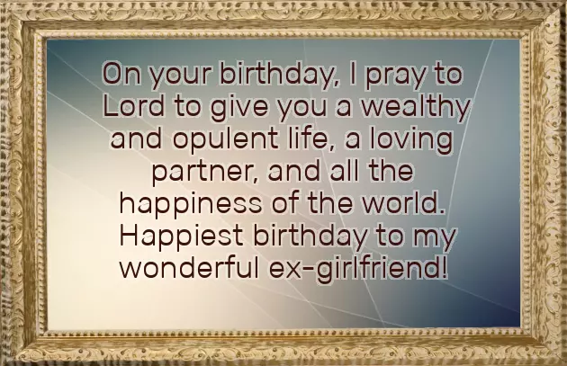Happy Birthday Wishes For Your Ex Boyfriend