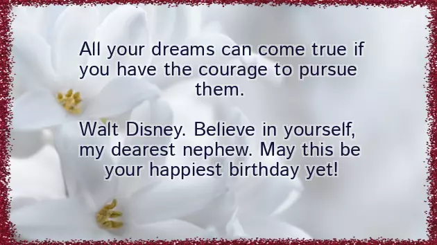 Wishes For Nephew Birthday