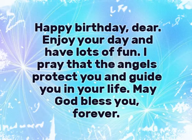 Birthday Greetings Godly