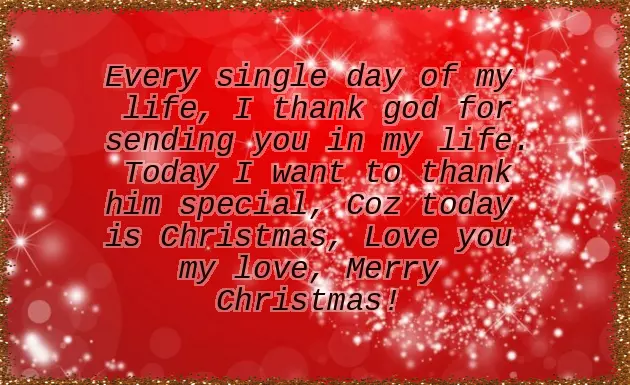 Christmas Message To Your Lover Christmas Message To Your Lover