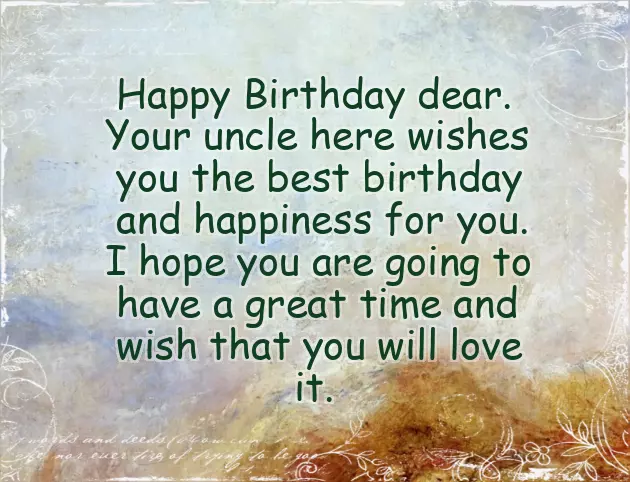 Wishing Nephew A Happy Birthday Wishing Nephew A Happy Birthday