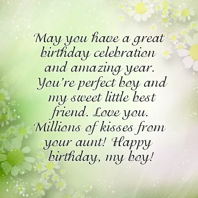 Birthday Wish For Kid Boy