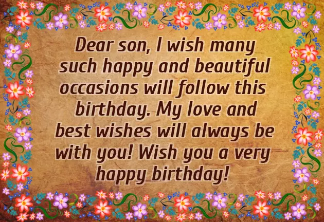 Birthday Wishes Messages For Kid Boy Birthday Wishes Messages For Kid Boy