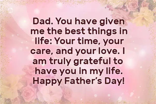 Short And Sweet Fathers Day Message Short And Sweet Fathers Day Message