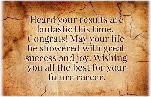 Best Wishes For Exam Result