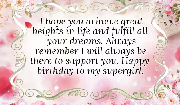 Words For Birthday Daughter