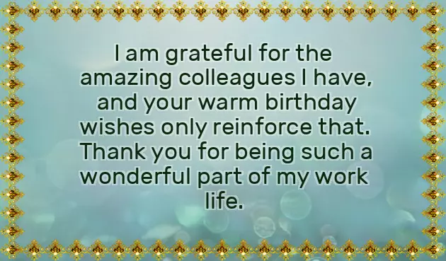 Thanking Someone For The Birthday Wishes