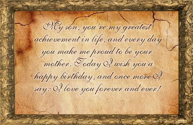 Quotes Of Birthday Wishes For Son Quotes Of Birthday Wishes For Son