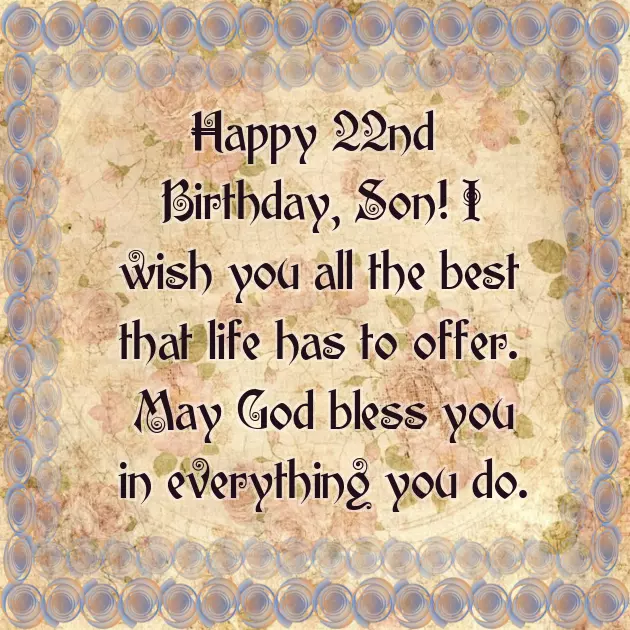 Birthday Quotes On Son
