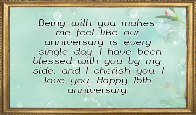 15 Anniversary Wishes For Husband