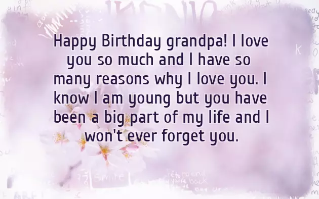 Happy Birthday Grandpa From Grandson Happy Birthday Grandpa From Grandson