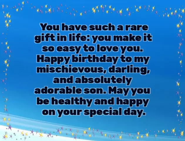 Birthday Wish For Kid Son Birthday Wish For Kid Son