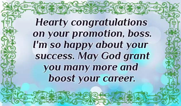 Congratulations Message For Boss Promotion Congratulations Message For Boss Promotion