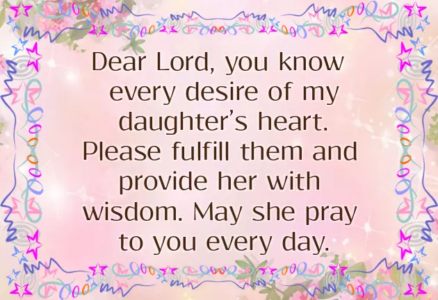 Birthday Wish For My Little Daughter