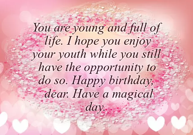 Birthday Wishes For A 19 Year Old Son