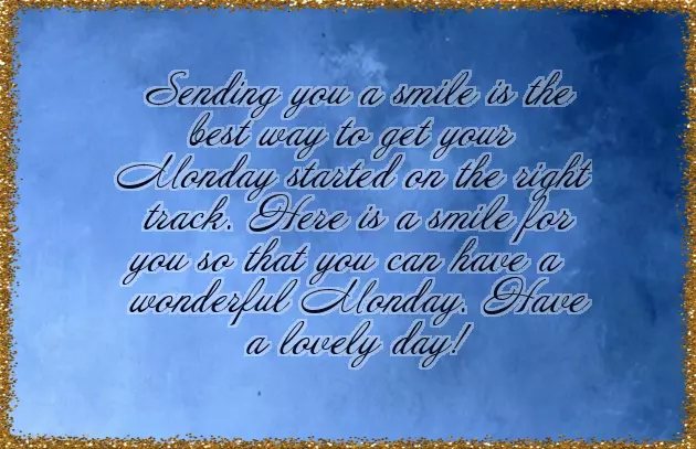 Good Morning Messages For Monday