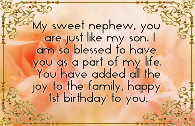 Happy Birthday Wishes For Son 1St Birthday