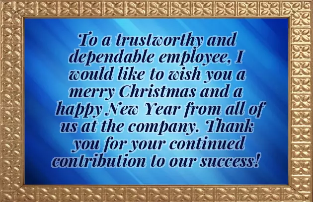 Happy New Year Wishes To My Boss