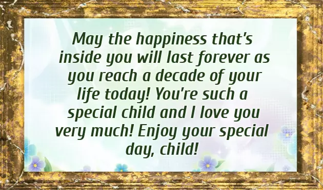 Happy 10Th Birthday Granddaughter Quotes Happy 10Th Birthday Granddaughter Quotes