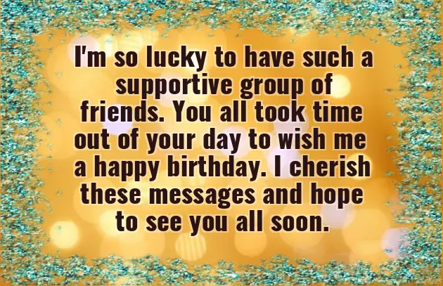 Thank You Words For Birthday Thank You Words For Birthday