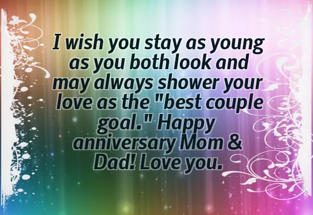 Parents Wedding Anniversary