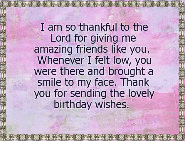 Thank You Letter For Greetings On My Birthday Thank You Letter For Greetings On My Birthday