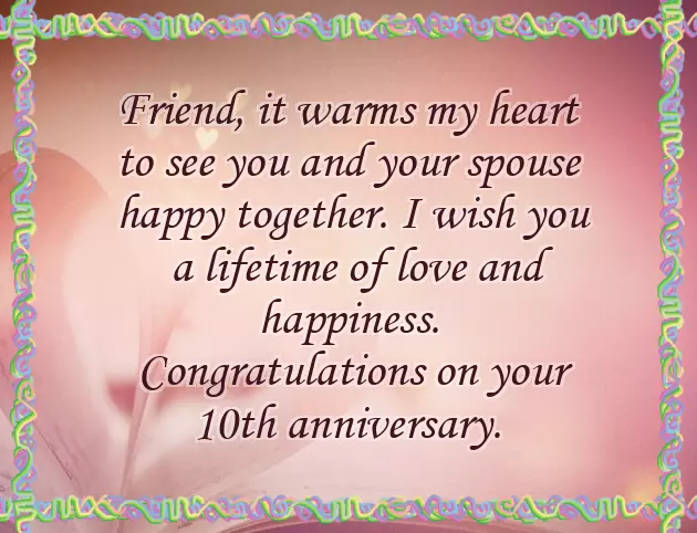 Happy 10Th Marriage Anniversary Happy 10Th Marriage Anniversary